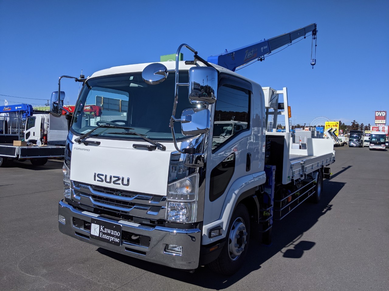 いすゞ フォワード セーフティクレーン お問い合わせ番号 J 1 トラック広場