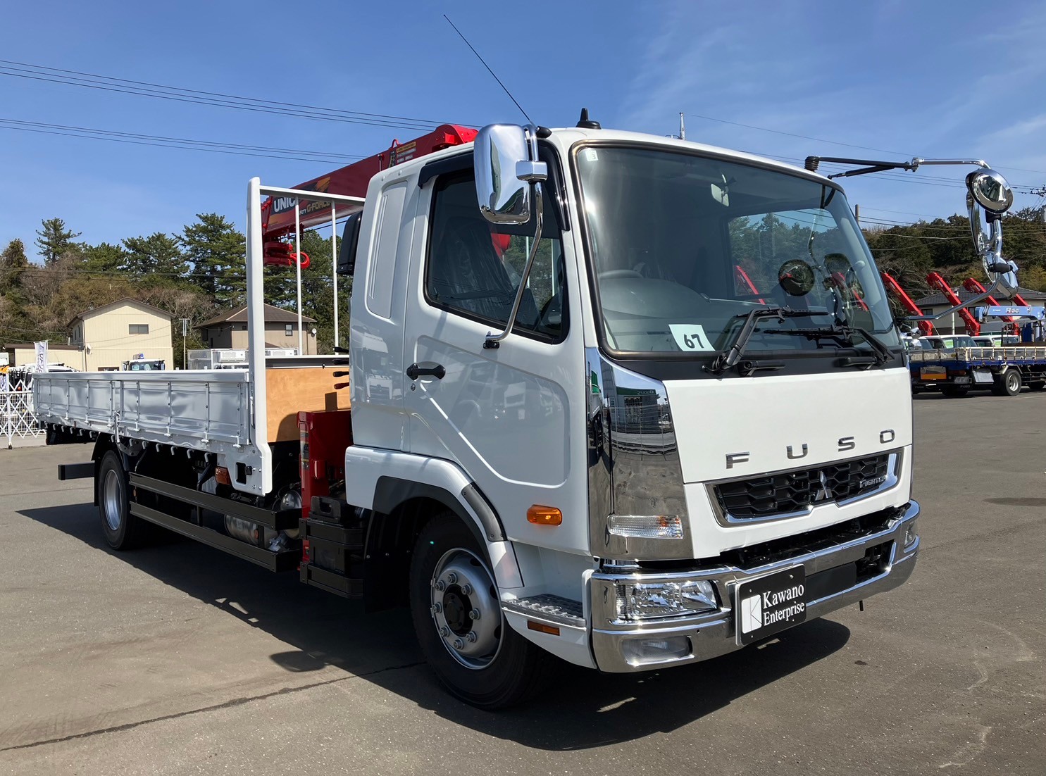 今ちゃん　三菱FUSO　ファイター　光るエンブレム　アイスブルー 今ちゃん様専用 三菱FUSO ファイター 光るエンブレム アイス